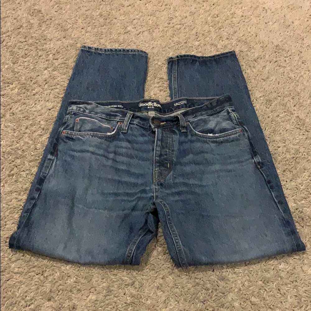 Good fellow slim straight jeans